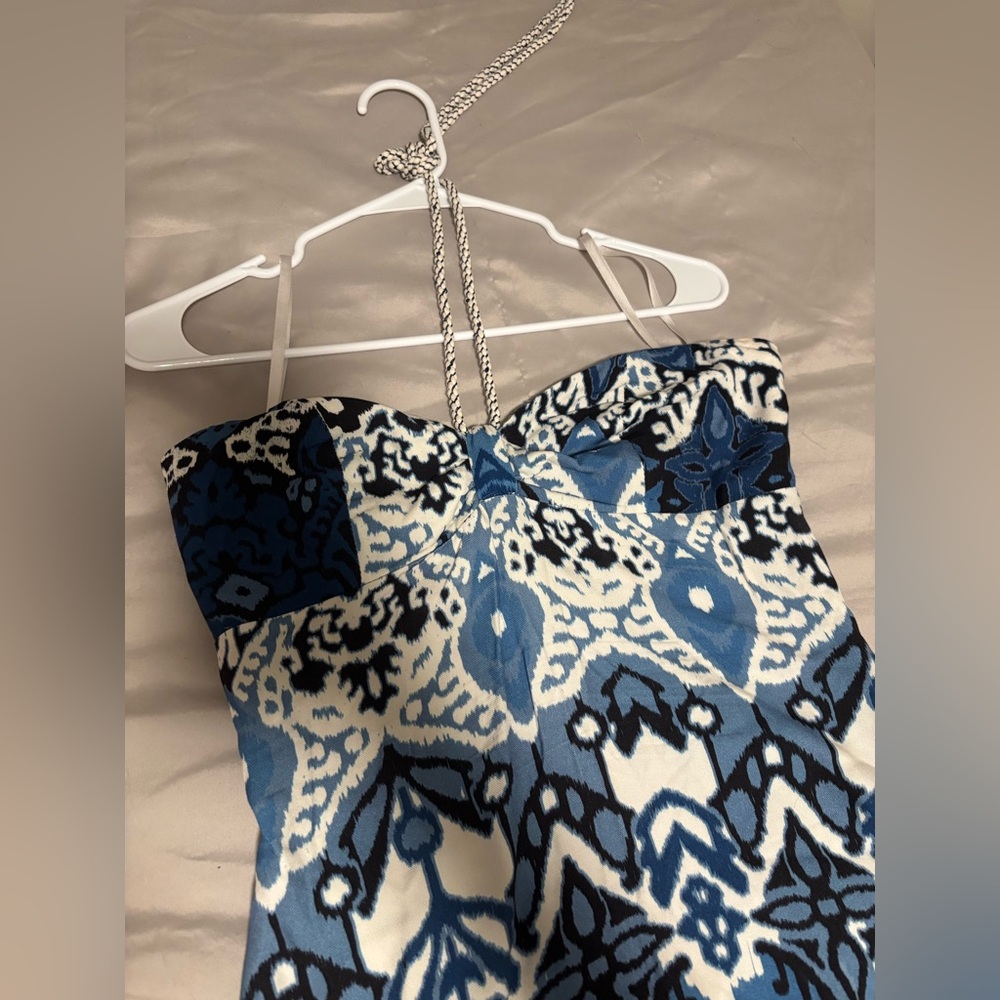 Blue and White Sundress by ELA